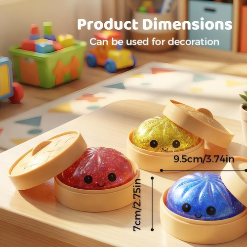 Dumpling Squishy Stress Relief Toy