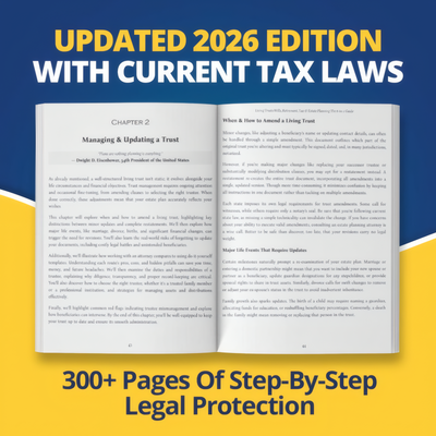 Living Trusts + Wills, Retirement, Tax & Estate Planning - The 6-in-1 Guide