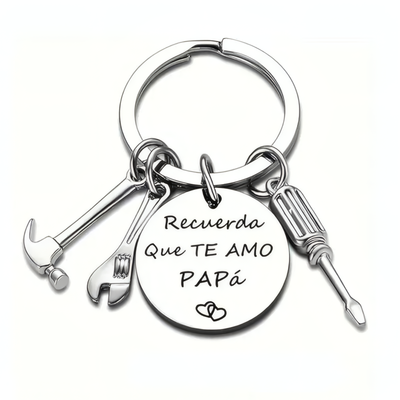 Llavero "Recuerda que te amo, papá"