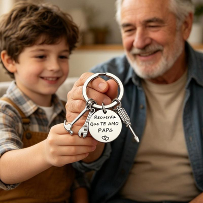 Llavero "Recuerda que te amo, papá"