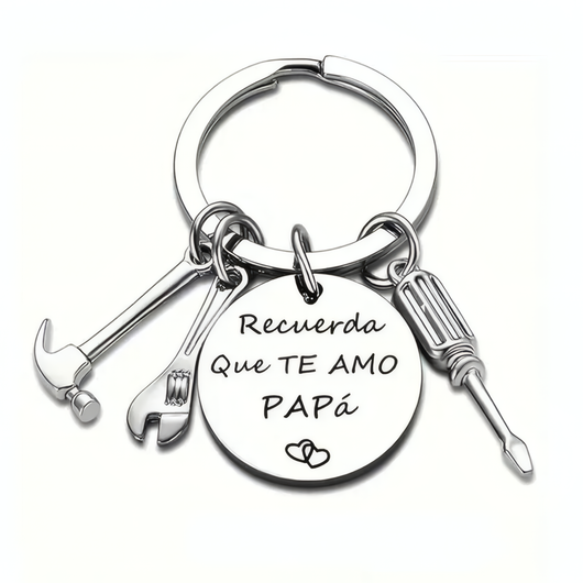Llavero "Recuerda que te amo, papá"