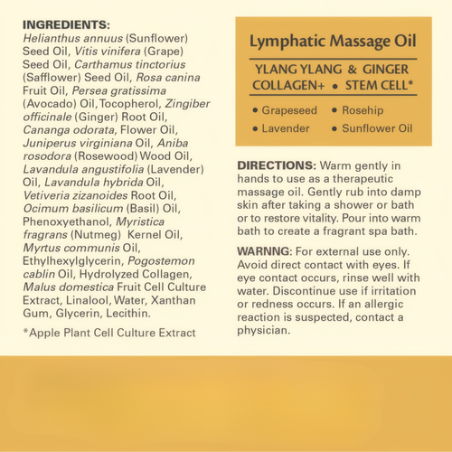 M3 Naturals - Lymphatic Drainage Oil